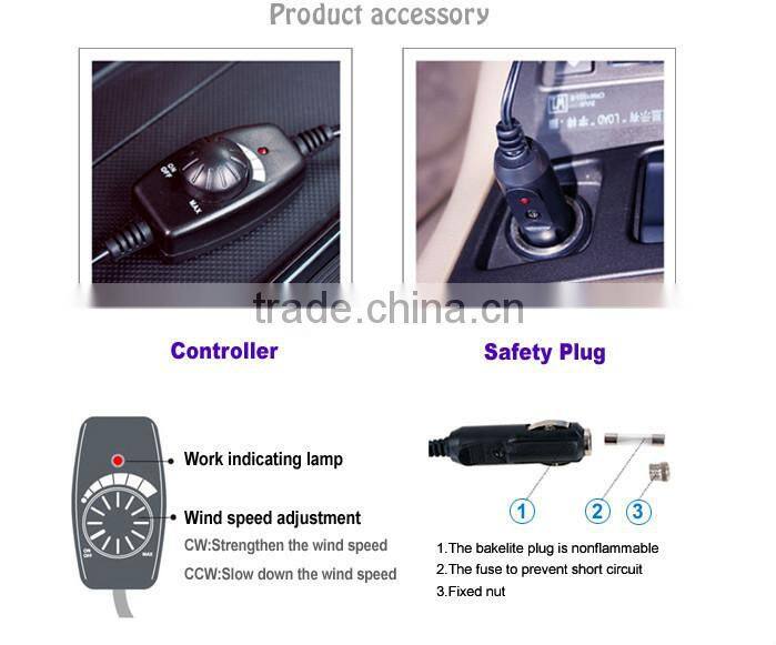 Best Seller 12V Cooling Car Seat Cushion Cover Air Ventilated Fan Air Conditioned Cooler Pad Cushion