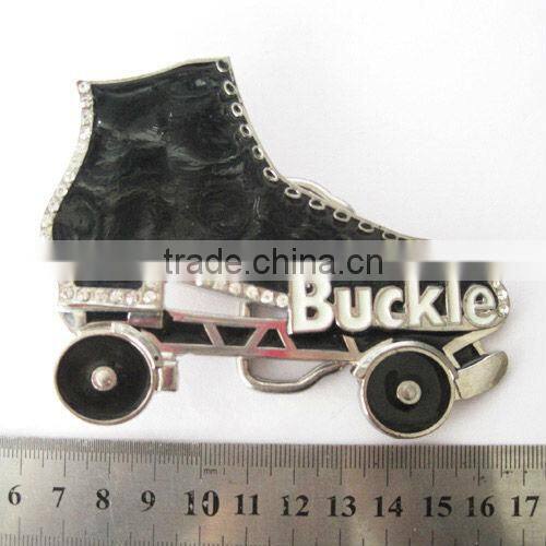 Decorative shoes designs metal school bag strap fix buckle