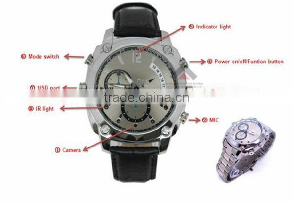 HD IR Wireless Night Vision Hand Hidden Watch Camera