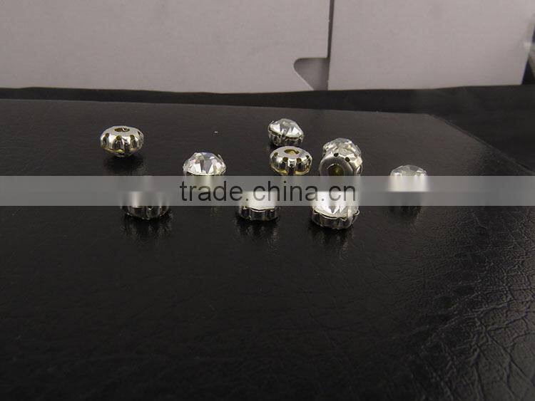 Wholesale Sew-on Diamond Shape Flat Back Rhinestones for Jeans