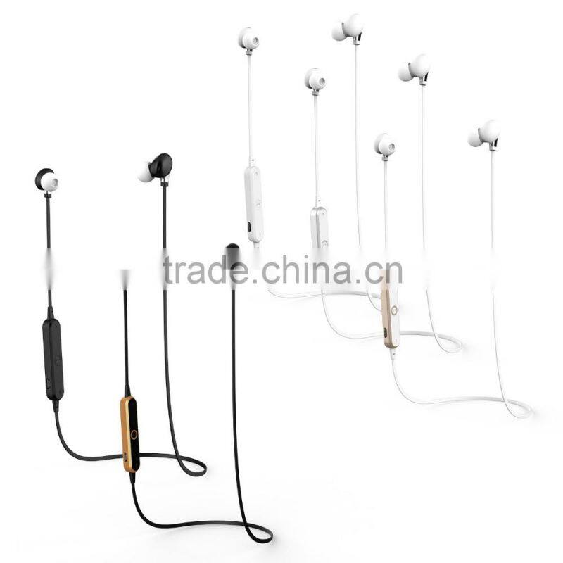 Bluetooth 4.1 EDR CSR In-Ear headphone Stereo Earbuds Noodle Headphone with Microphone wireless earphone