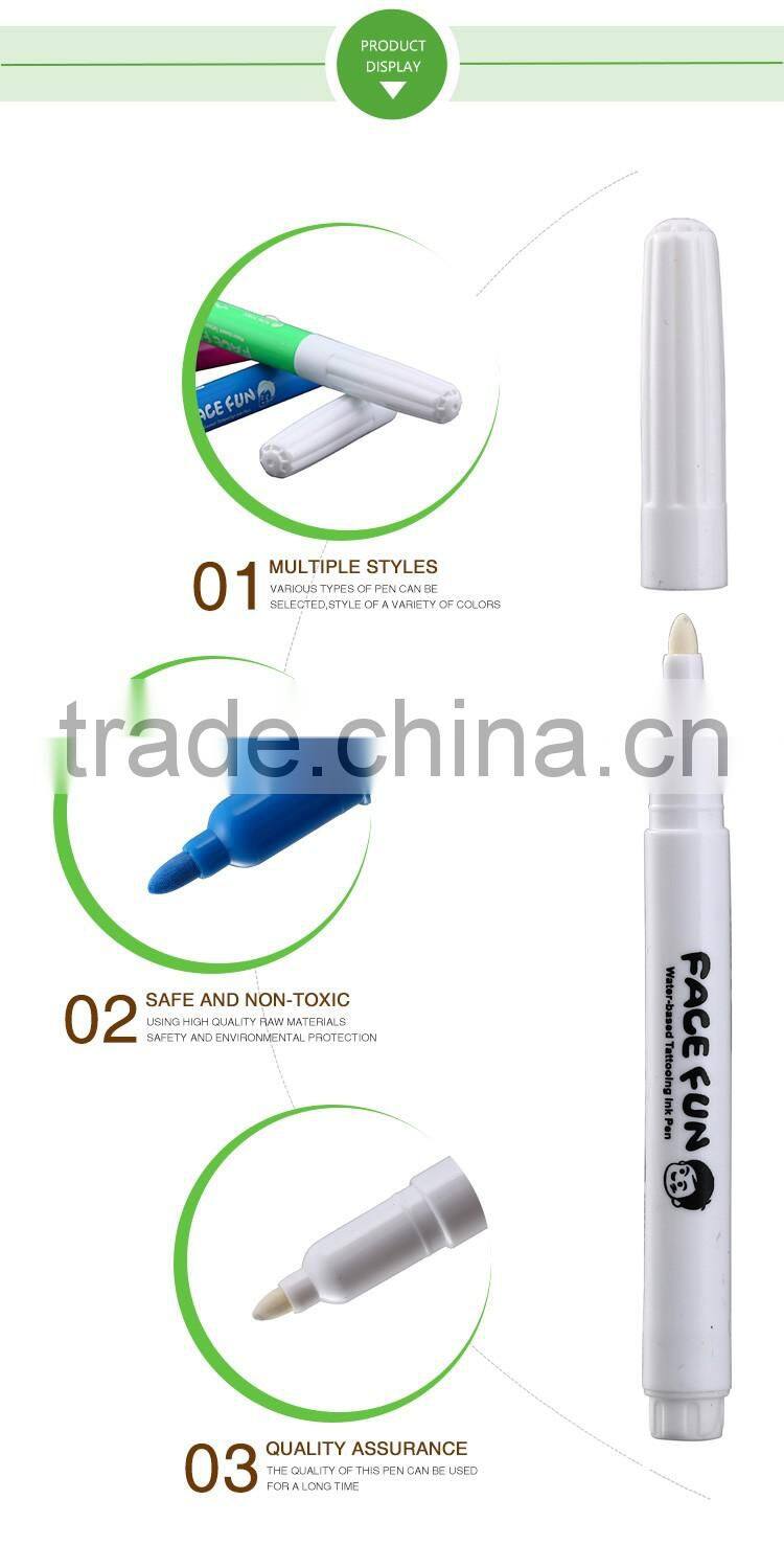 Unique non-toxic plastic liquid chalk window marker