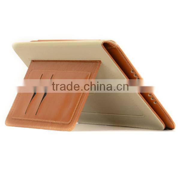 Fashionable PU leather case for ipad air 2/3/4