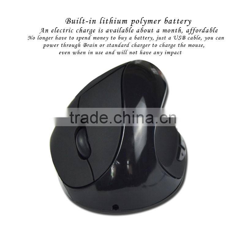 new style 3d optical wireless vertical mouse