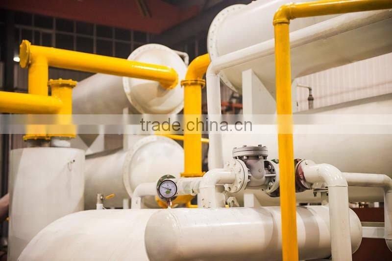 Waste rubber to oil scrap rubber pyrolysis plant