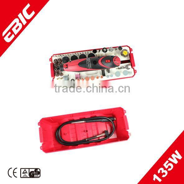 135W 3.2/2.4/1.6mm Rotary tool kit-Electric Mini Grinder (DC-135D-3)