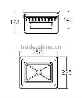 Flood lamp 30w IP65 used outdoor flood light