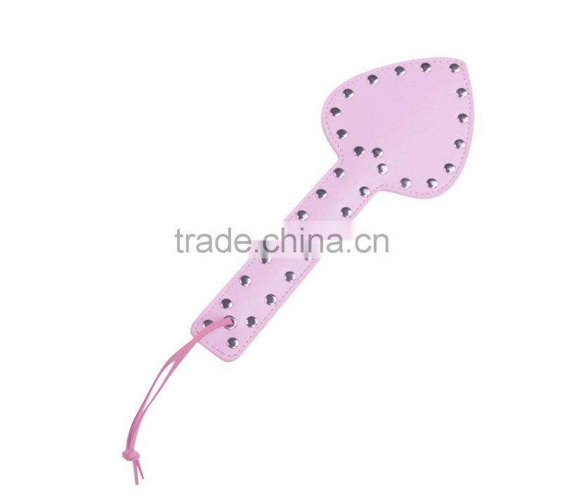New love pattern Leather slave Paddle BONDAGE Span, sex toy for man www sexy com adults toys of sex Whips