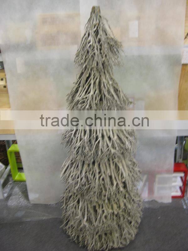 holiday decoration five star wicker Christmas tree decoration