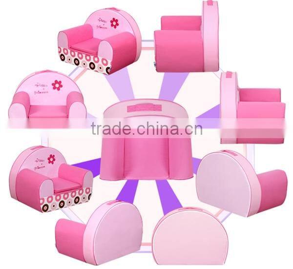Health Care Baby Single Foam Sofa Seat Cushion Couch Chair Sofa with Handle