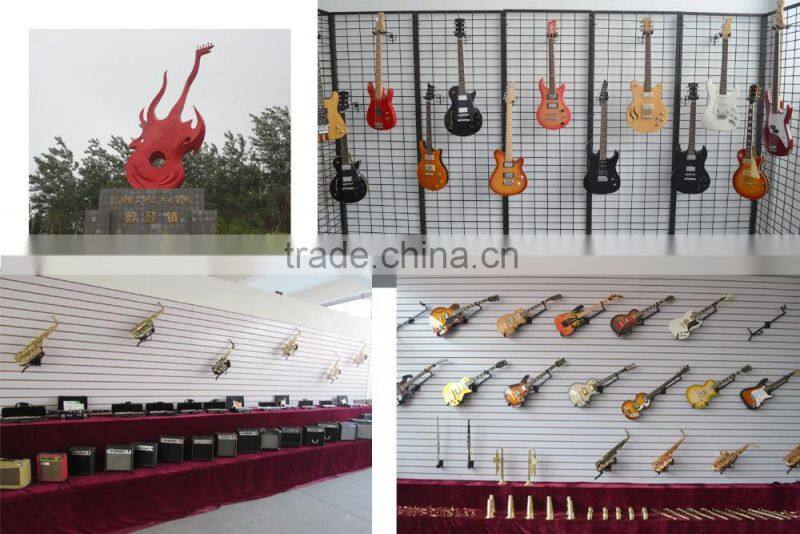 High quality sell well diy double neck unfinished electric guitar kits