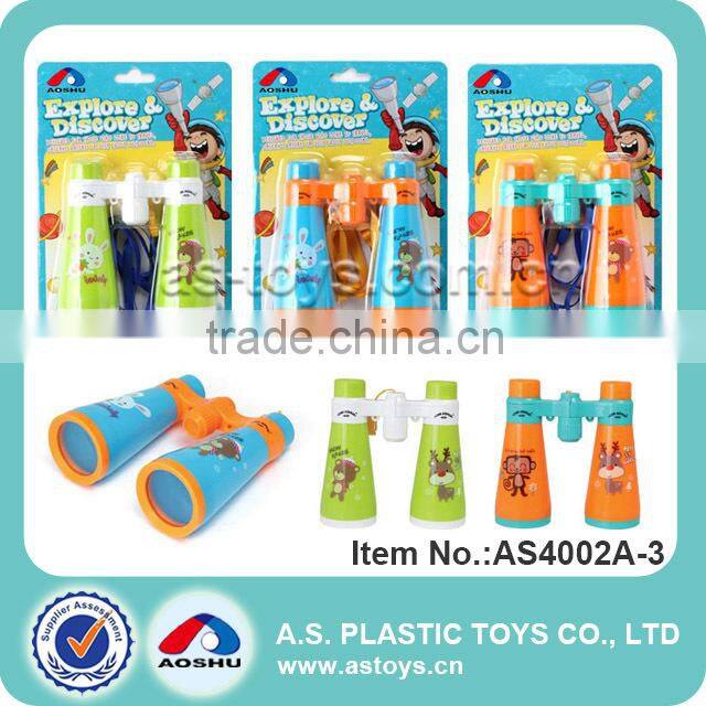 3*25 plastic mini baby telescope with kaleidoscope