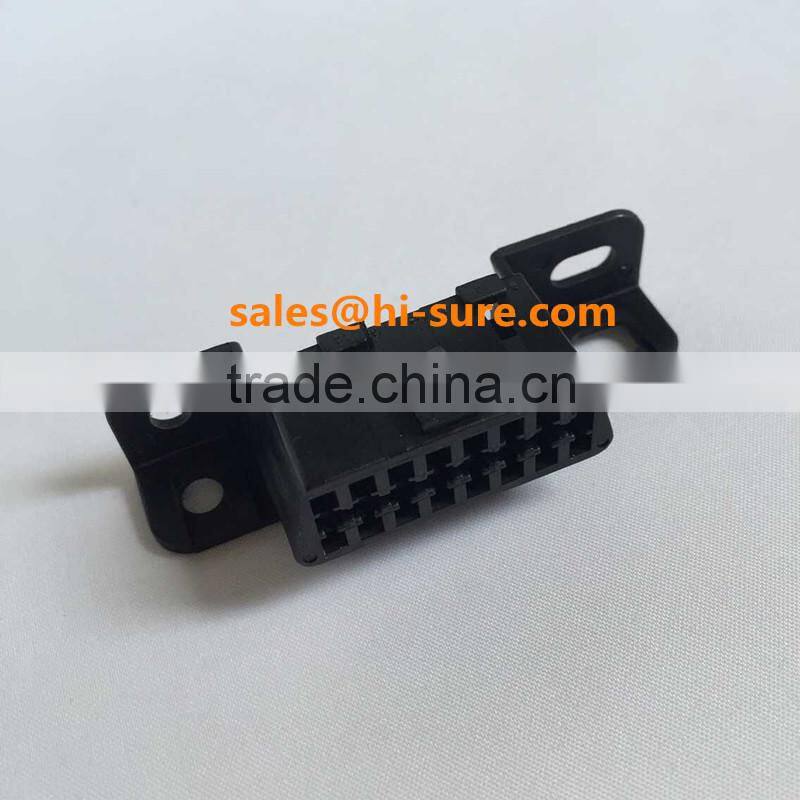 OBD2 16 pin female connector for ecu wire harness