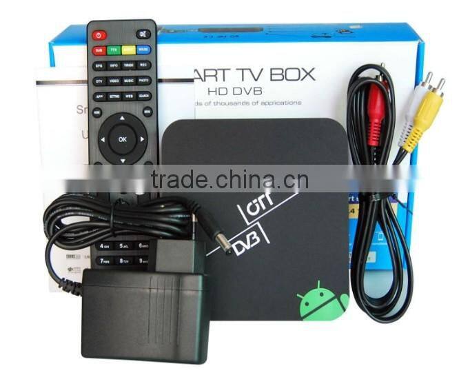 Digital Terrestrial Android TV Box DVB-T2 TV Receiver 3G 3D DVB T2 Smart TV Box