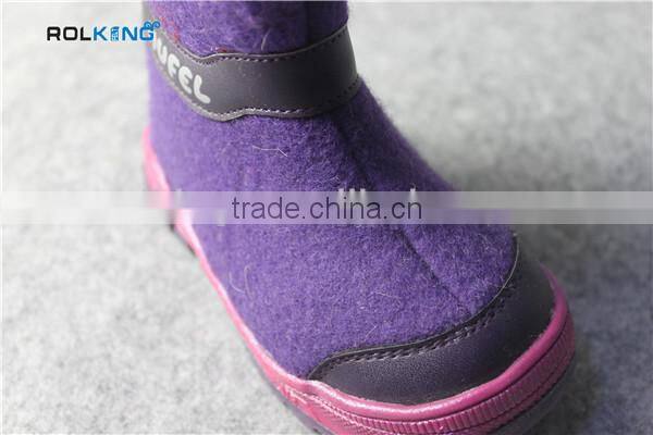 kids' winter warm wool felt shoes