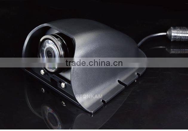 7" Digital car rear view system with touch button