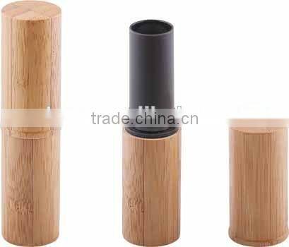 round slim bamboo lipstick tube,make your own lipstick tube,wholesale lipstick tube,cosmetic packaging
