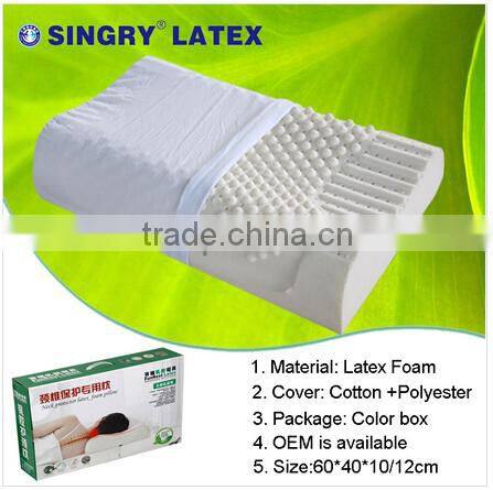 High Quality Lady Curve Pillow Filling Latex for Home