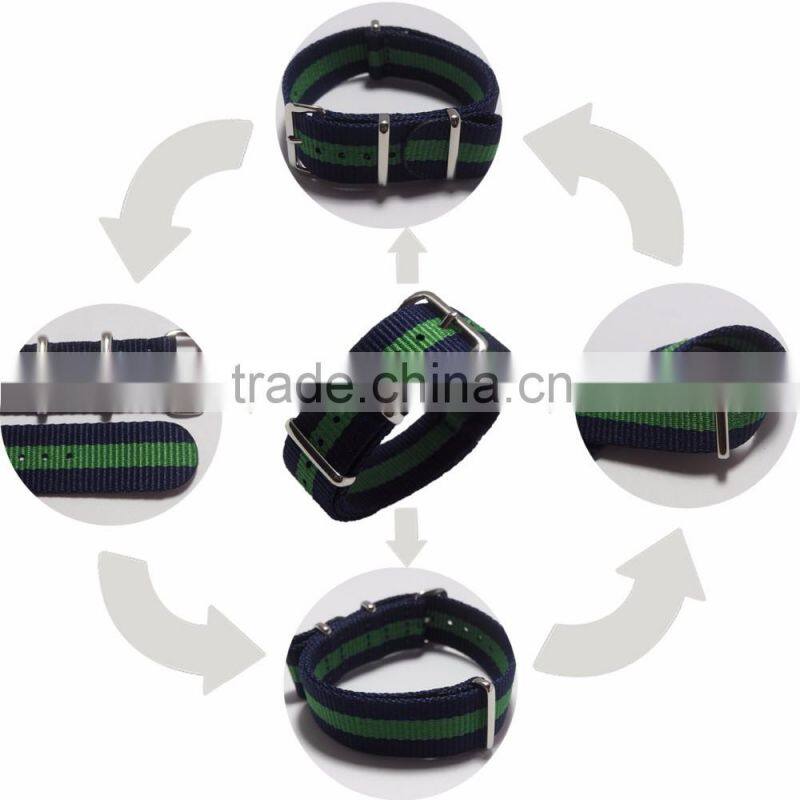 Custom High Quality Nylon Fabric DW 16mm Watch Band