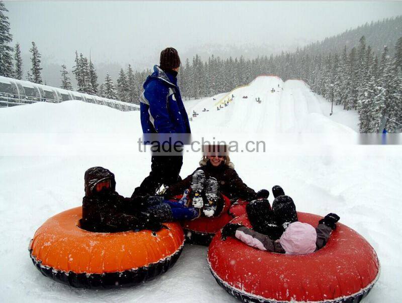Heavy duty inflatable snow tubes 2 persons snow sled