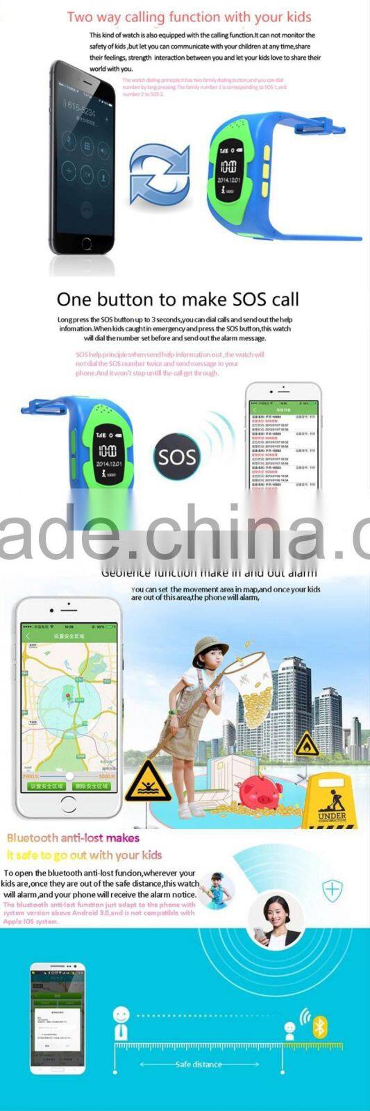 Welcomed by kids android colorful kids smart watch