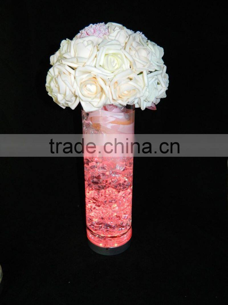 2015 hot items products table centrepieces Battery operated acrylic wedding party supplies event lighting