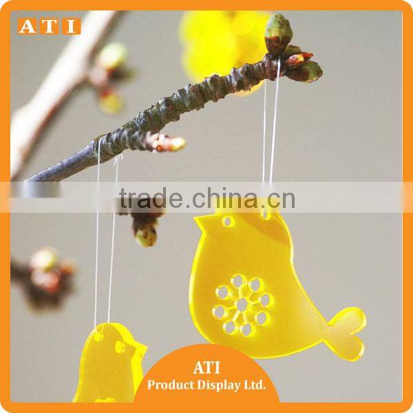 Acrylic Christmas tree decoration print letter laser cut christmas ornament