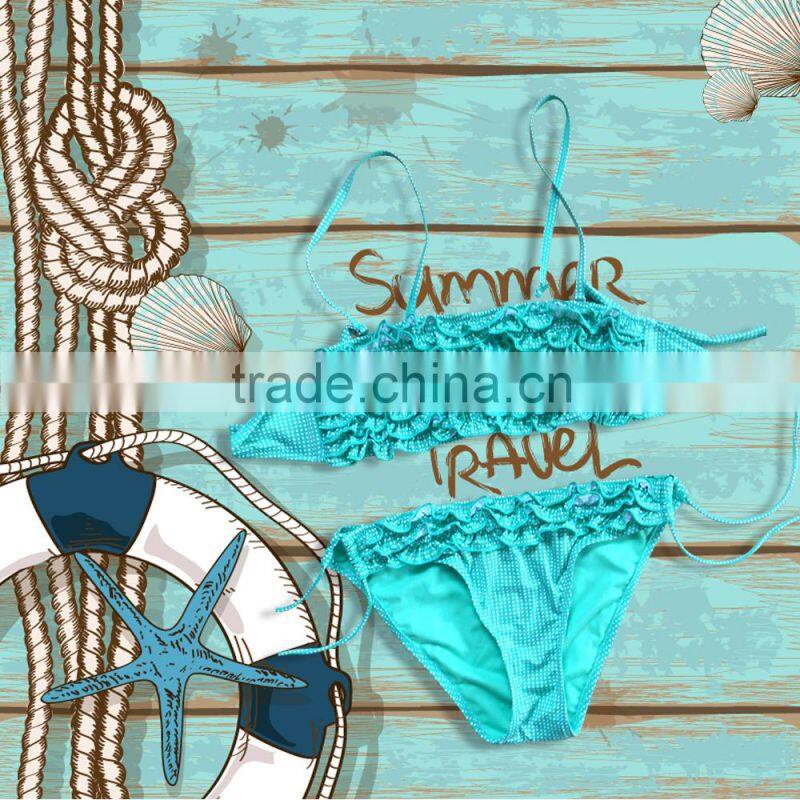 Balneaire OEM Service Popular girls lace bikini