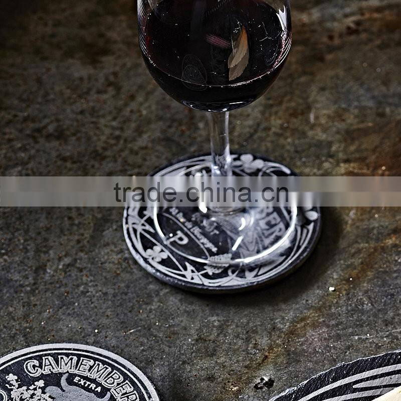 Wholesale slate stone coaster