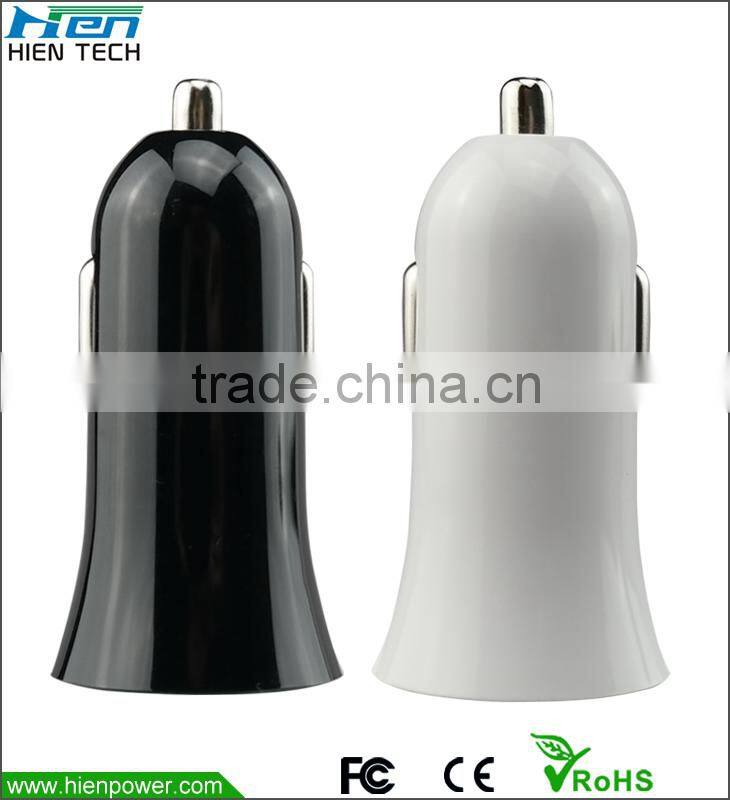 DC 12V USB car charger Dual USB output car charger 5V2.1A