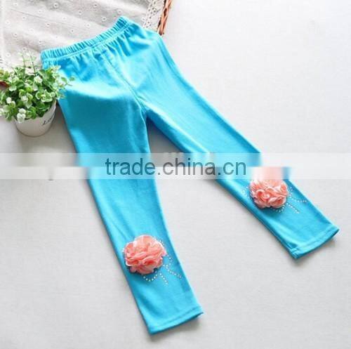 Baby Girls Flower Children Pants Cotton Soft Flower Children Pants