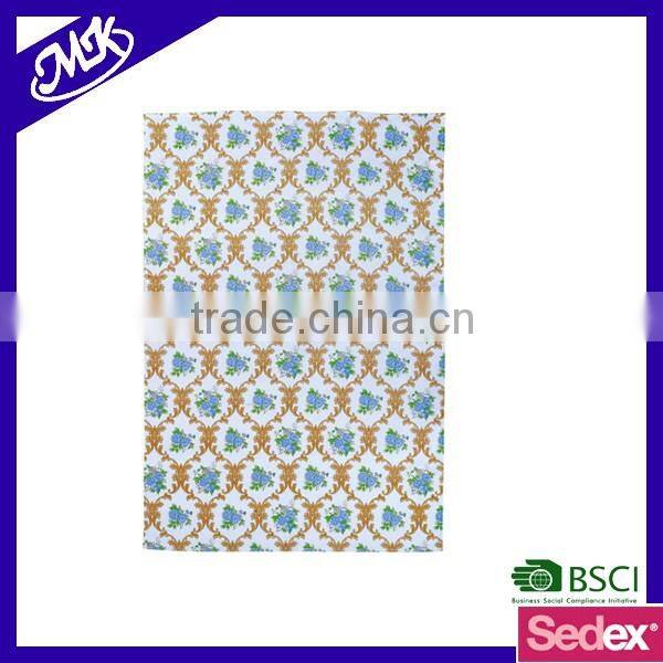 cheap custom design hot transfer printed cotton tea towel