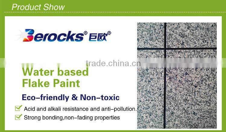 strong bonding flake paint , non-fading properties flake apint