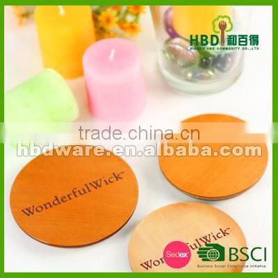 Cup lid wooden