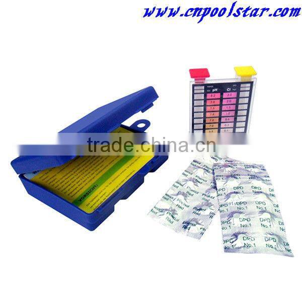 Chlorine swimming pools DPD Medical Test Kit P1930 with 2*10 Tablets, Chemical Dispensers