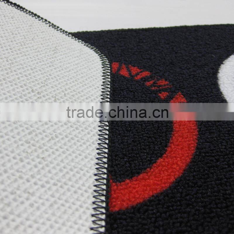 Nylon door mat logo print kitchen mat stock for sale