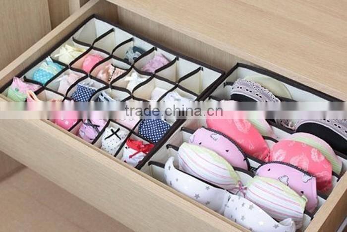 Decorative Cardboard Set of 4 pcs Bra Underwear Socks Clother Storage Foldable