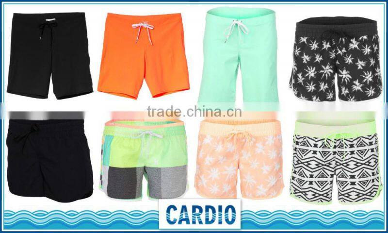 women's white color beach walking shorts