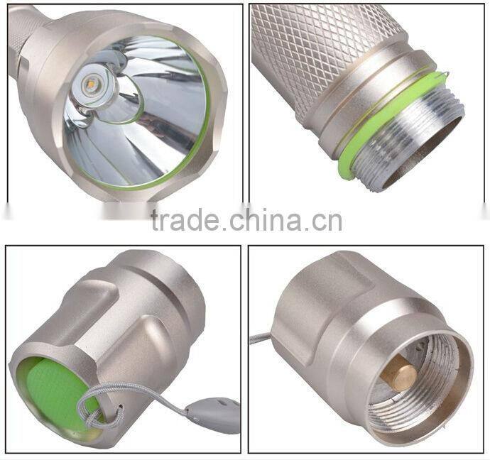 high power waterproof led flashlight outdoor aluminum flashlight