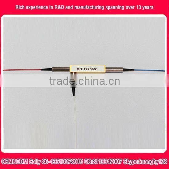 1X2 1550nm Polarization Maintaining Optical Circulator fiber optical circulator OEM factory