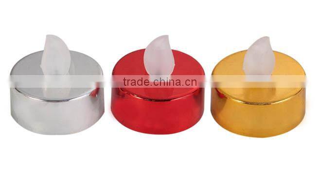 1 LED Plastic led light table decoration holiday electric candle light led light candle