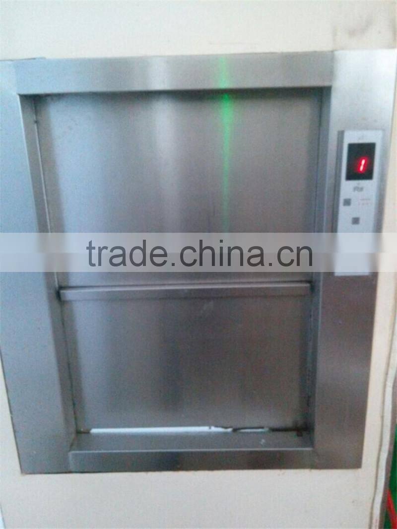 Mini home used food elevator dumbwaiter lift