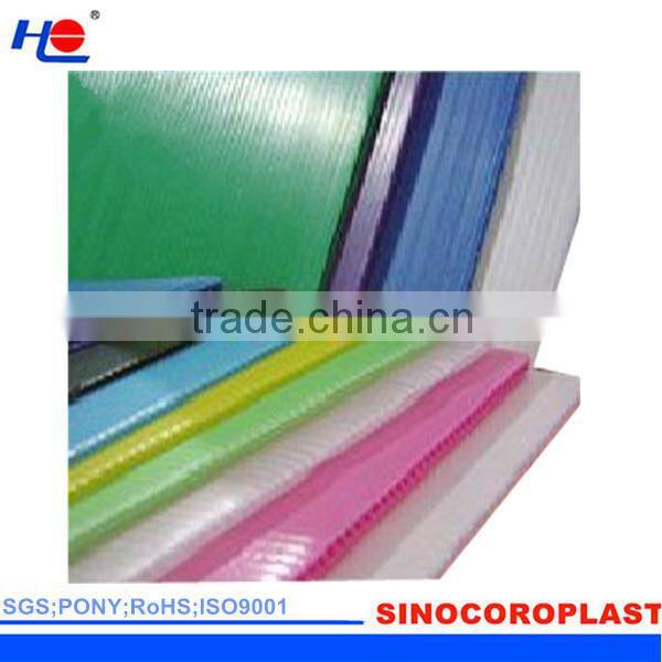 no rust and durable plastic pp printed sheet