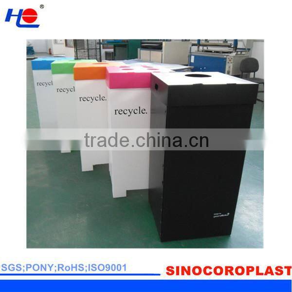 durable and construction plastic fluted polypropylene no rust carton