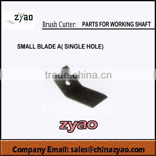 parts for working shaft of brush cutter, small blade for grass trimmer