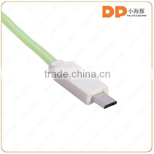 new products 2016 LED light micro usb cable for samsung