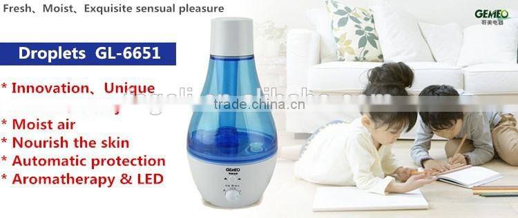 Fragrance bottle night lamp diffuser manufacturer GL-6651