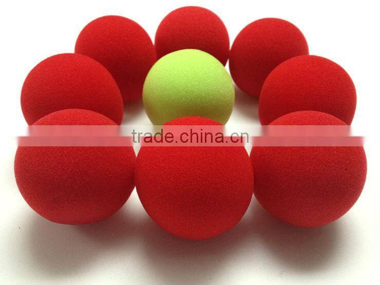 Cheap price 2014 Hot Sale Red Sponge Clown Nose for Costume Party