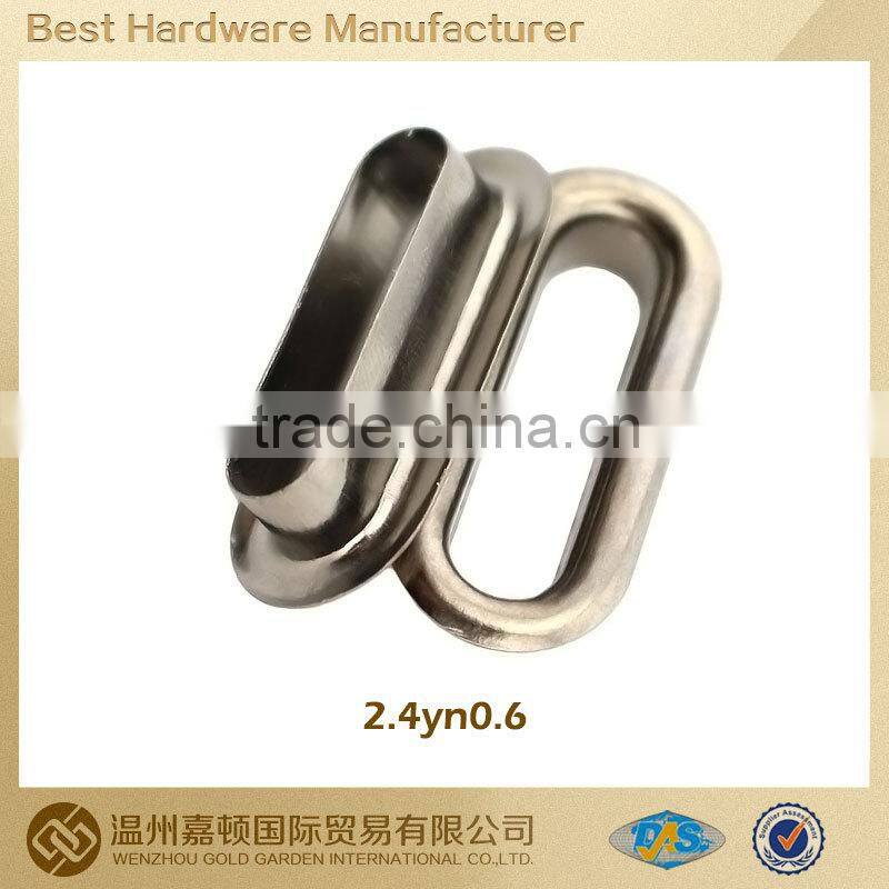 Brass Oblong Metal Shoes Eyelet