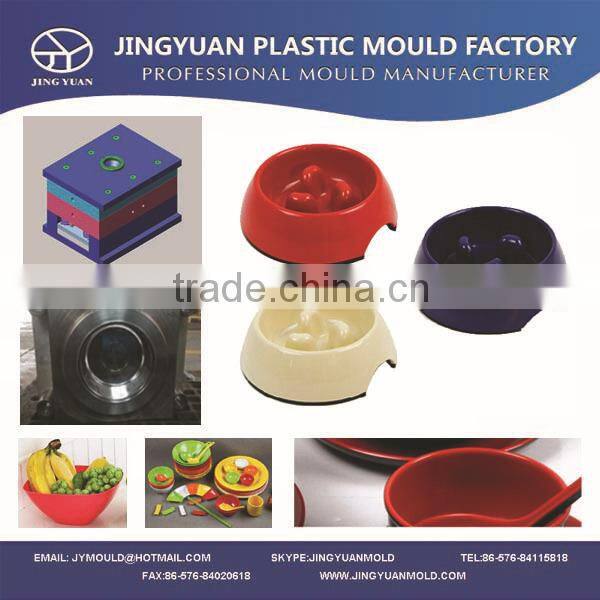 Zhejiang OEM Factory Professional Plastic Automatic Pet Feeder Moulds /Automatic Animal Feeder Bowl Injection Molds Manufacturer